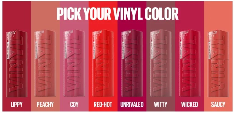 Maybelline Superstay Vinyl Ink Liquid Lipstick, - Image 5
