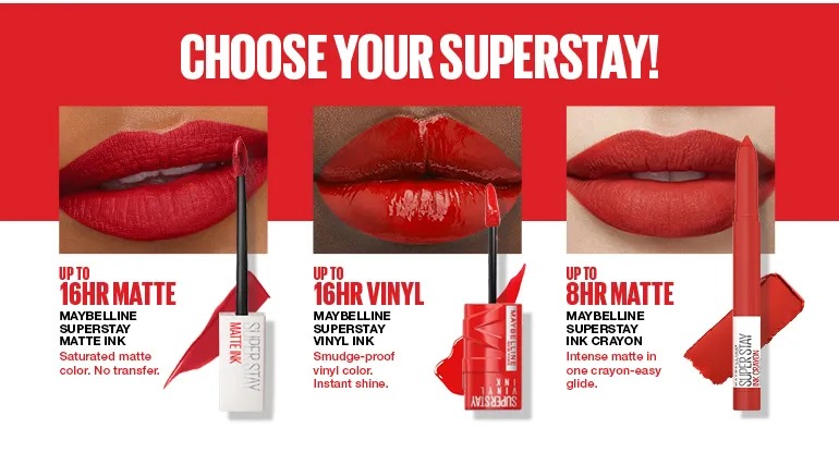 Maybelline Superstay Vinyl Ink Liquid Lipstick, - Image 4